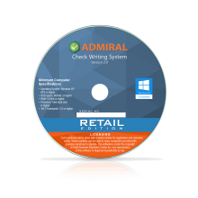 Retail Edition Version 2.0 Admiral Check Writing System Software